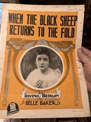 3-pack of 11×14 Pre/1920 Sheet Music From Irving Berlin