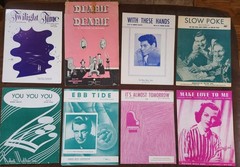 Lot Of 57 Music Books Sheet Music 1904-1983 Various Artists Genres See Photos