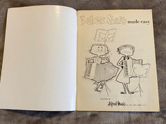Vintage 1957 BELLOWS SHAKE MADE EASY Accordion Book Sheet Alfred Music 31pp
