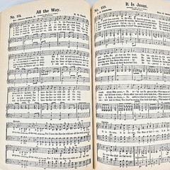 Make Christ King Combined Gospel Music Hymns Songbook Chorus 1930s Vtg