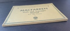 1939 Vintage WALTER MACFARREN – Scale & Arpeggio Manual For The Piano – Rare