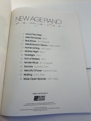 New Age Piano Samples Music Book Vtg 1988 Multiple Artist Yanni, John Jarvis etc