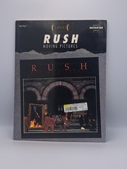 RUSH Songbook Moving Pictures Sheet Music Guitar Tablature Tab RARE VG+