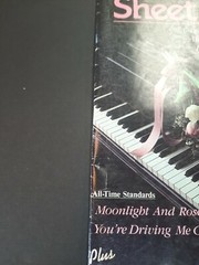 Sheet Music Magazine May / June 1991 All Time Standards Piano Study Edition G