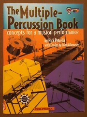 Multiple Percussion Book Concepts for Musical Performance Sheet Music WITH CD