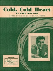 COLD, COLD HEART Piano Sheet Music, Lyrics Guitar Chords 1951