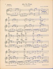 Sheet Music AH, SO PURE from Opera MARTHA by Bob Crosby & Orchestra ©1938
