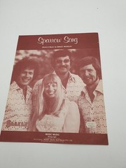 Sparrow Song Sheet Music Words & Music By Bruce Woodley 75c Music Sales AU