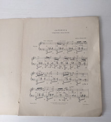 antique 1904 Anton Strelezki sheet music japonica (esquisse gracieuse)