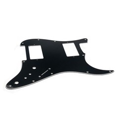 Style Model Compatible Electric Guitar Pickguard PVC 11 Hole 2 Coil Split Holes