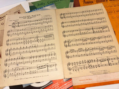 Sheet Music Lot 8 Piano Accordion 1919 – 1939 Polka Waltz Hits Songs Vtg Antique