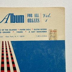 VTG Radio City Album for All Organs Vol 1 Sheet Music 1965 First Printing NYC