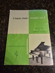 CLAYTON PIANO MELODIES No 3 Arranged by Norman Clayton Vintage Music Book 1968