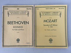 Schirmer&rsquo;s Library of Musical Classics Violin and Piano Lot of 10 Free Shipping