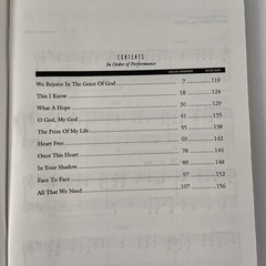 Heartcry Praise and Worship Overflowing Grace People of Destiny Songbook 1993