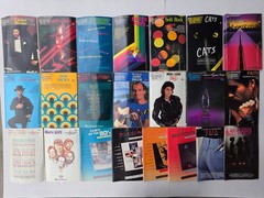 Lot-23 Vintage Easy Electronic Keyboard Music ABC Songbooks 80-90s Pop Rock Hits