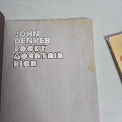 Lot 2 ROCKY MOUNTAIN HIGH, Back Home Songbook John Denver Cherry Lane Music Co