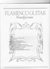 Flamenco Guitar – Mario Escudero