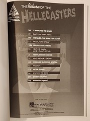 THE HELLECASTERS Music Book THE RETURN OF THE HELLECASTERS Songbook Tablature