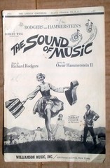 Lonely Goatherd from Sound of Music Chorus SSA Vtg Sheet Music 1959