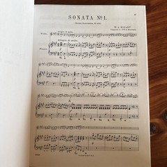 Schirmer’s Library Musical Classics MOZART EIGHTEEN SONATAS FOR PIANO & VIOLIN