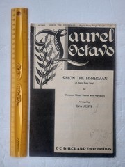 SIMON THE FISHERMAN EVA JESSYE Chorus of Mixed Voices w/Narrators Laurel Octavo