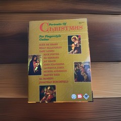 Christmas Fingerstyle Guitar Tab Songbook Portraits of Christmas No CD Very Good
