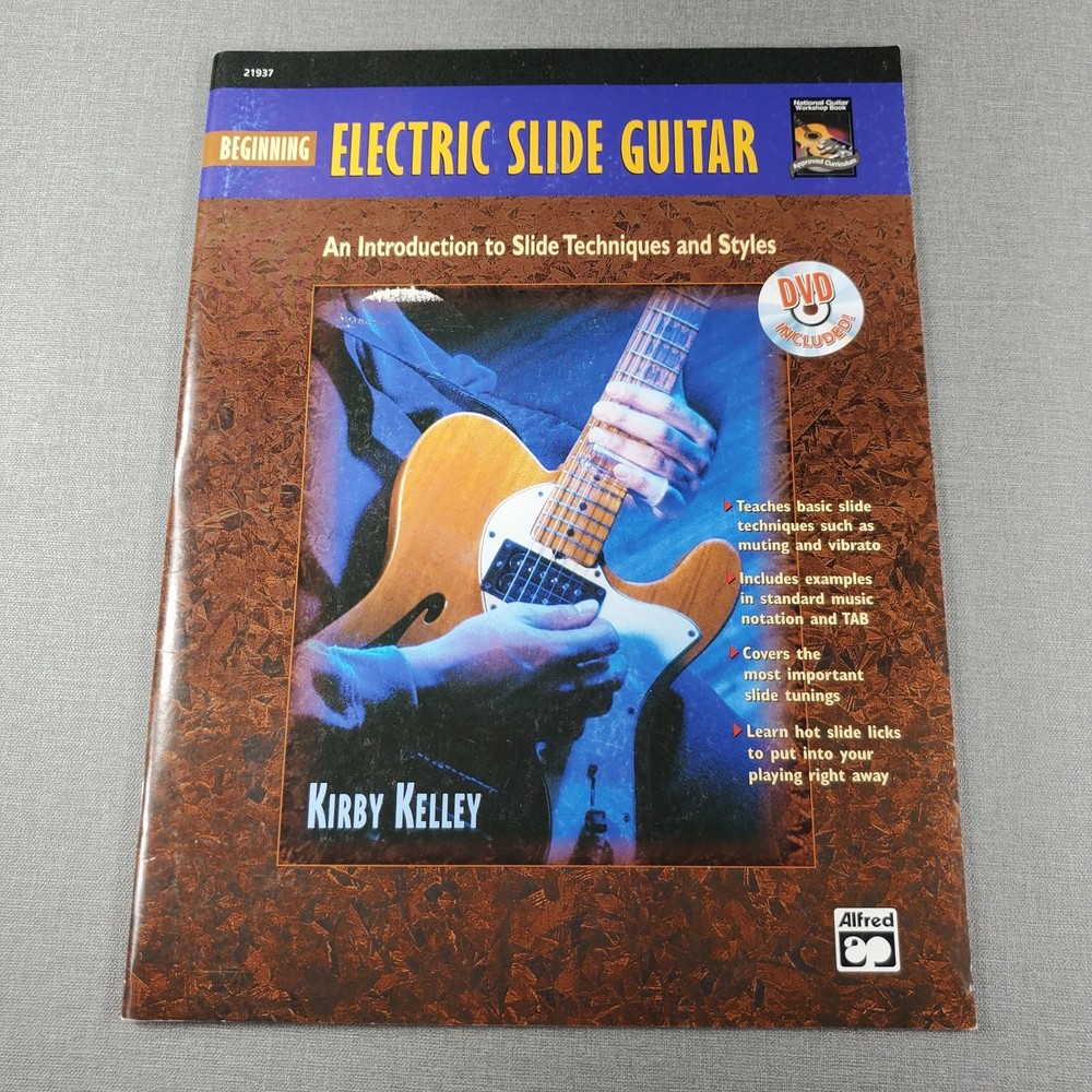 Kirby Kelley Beginning Electric Slide Guitar Sheet Music 2003 Blues