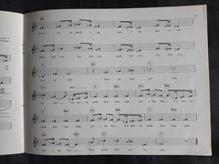 24-page Vintage 1973 Wurlitzer Touch Tunes Show Tunes Sheet Music Book