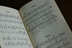 Let&rsquo;s Sing Together Antique Green Geneva Folk Gospel Christian Song Book 50&rsquo;s
