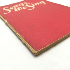 Vintage Music Book, « Songs We Sing », 1941, Paperback, 144 pages