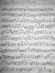 19th century Handwritten Music manuscripts – 66 pages – Quadrilles, etc