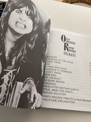 Ozzy Osbourne Randy Rhoads Tribute Sheet Music Guitar Tablature Book 002507904