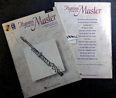 Hymns for the Master for Flute + Piano Accompaniment + Play Along CD (2 books)