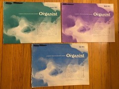 VTG The Organist Music Books 1960s, 1970s