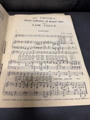 Low Voice Volume One — Singspiration Series (1945) — Alfred B. Smith — Baritone