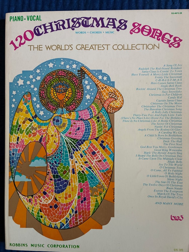 120 Christmas Songs Worlds Greatest Selections Piano Vocal Robbins Music