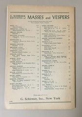 J Brahms « Requiem » 4-part Vocal Score w/piano Accompaniment G Schirmer’s Coll.
