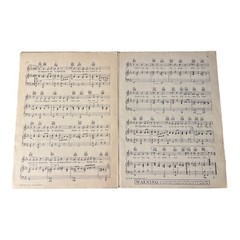 Burns Allen My Heart Is An Open Book Sheet Music 1935 Mack Gordon Love In Bloom