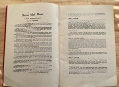 Twice 55 Games With Music 1924 C. C. Birchard & Co. Boston Music Book