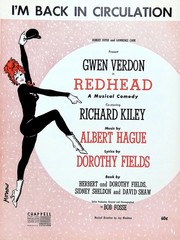 I&rsquo;m Back In Circulation Sheet Music Redhead 1959 Musical Murder Mystery Verdon