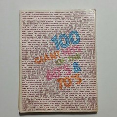 100 Giant Hits Of The 60&rsquo;s & 70&rsquo;s Sheet Music Book Big 3 Music Vintage