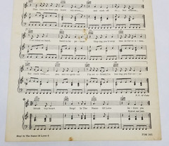 The Supremes Stop In The Name Of Love Sheet Music 1965 Vintage Motown Diana Ross