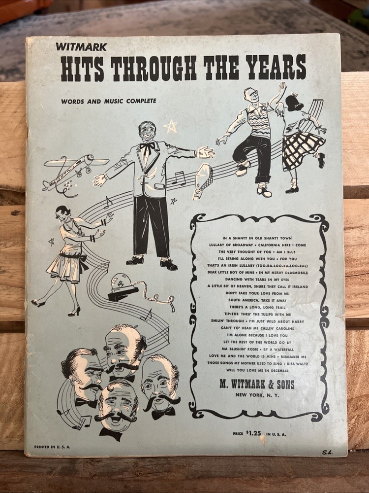 Witmark Hits through the Years: Words and Music Complete (1951 Songbook)
