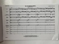 Blue Ridge Reel Percussion Feature by George Blakely for marching band