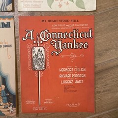 Lot Of 4 Antique Sheet Music Show Tunes Dated Late 1920s Used And Show Wear