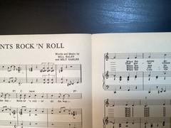 1956 Bill Haley Comet Sheet Music Saints Rock N&rsquo; Roll, See you Later Alligator