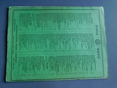 Telemann: Concerto in G major for Viola and Piano – 1956 sheet music – Intl Musi