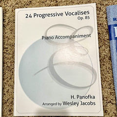 24 Progressive Vocalises, Op. 85 for Tuba and Piano Panofka Arr by Wesley Jacobs