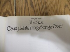 THE BEST EASY LISTENING SONGS EVER SHEET MUSIC PIANO VOCAL GUITAR HAL LEONARD